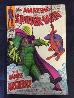 Marvel The Amazing Spiderman Comic, No. 66.