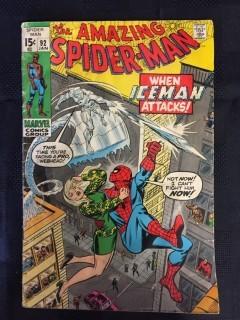 Marvel The Amazing Spiderman Comic, No. 92.