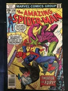 Marvel The Amazing Spiderman Comic, No. 179. 