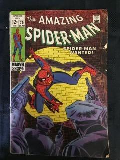 Marvel The Amazing Spiderman Comic, No. 70.