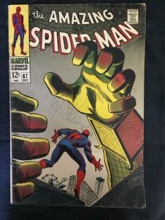 Marvel The Amazing Spiderman Comic, No. 67.