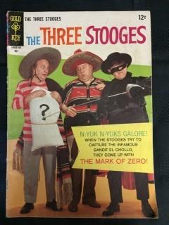 Gold Key The Three Stooges Comic. 