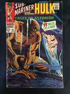 Marvel Sub-Mariner and The Hulk Comic, No. 92. 