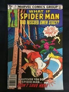 Marvel What If Spiderman Comic, No. 24. 