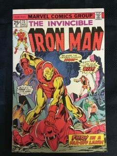 Marvel The Invincible Iron Man Comic, No. 73.