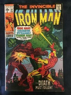 Marvel The Invincible Iron Man Comic, No. 22.