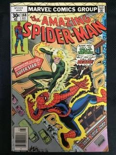 Marvel The Amazing Spiderman Comic, No. 168.