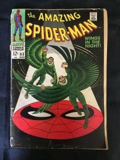 Marvel The Amazing Spiderman Comic, No. 63.