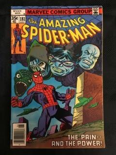 Marvel The Amazing Spiderman Comic, No. 181.