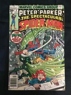 Marvel The Spectacular Spiderman Comic, No. 4. 