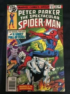 Marvel The Spectacular Spiderman Comic, No. 25. 