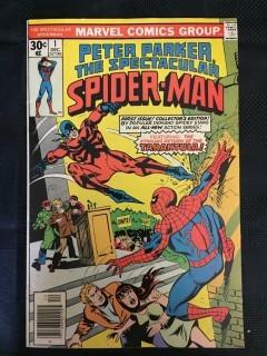 Marvel The Spectacular Spiderman Comic, No. 1. 