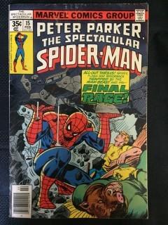 Marvel The Spectacular Spiderman Comic, No. 15.