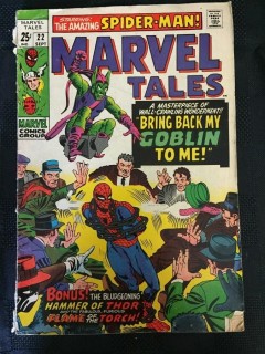 Marvel Marvel Tales Spiderman Comic, No. 22. 