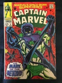 Marvel Captain Marvel Comic, No. 5.