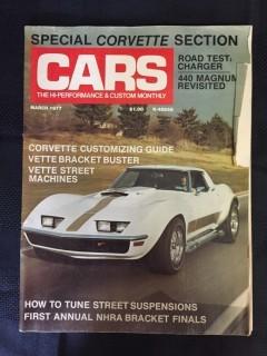 Cars March 1977 Edition Magazine. 