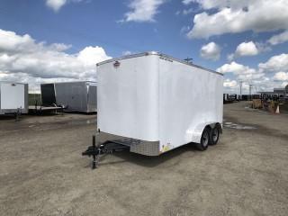 8.5' x 12' HYBRID ENCLOSED SLED TRAILER BY SNO PRO TRAILERS