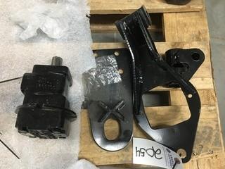Hydraulic Pump & Brackets.