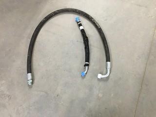 (2) Hydraulic Hoses.