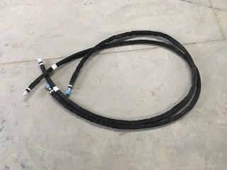 (2) Hydraulic Hoses, 03-4716 KSMD.