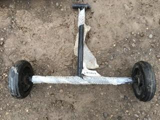 2 Wheeled Metal Frame.