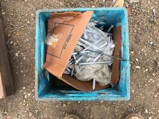 Quantity of 6" Lag Bolts.