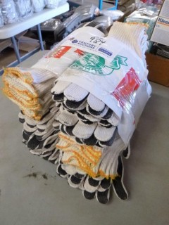Qty Of Approx. (48) Pairs Of Size XL Sure-Grip Gloves