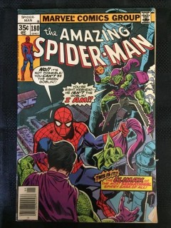 Marvel The Amazing Spiderman Comic, No. 180.