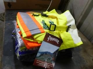 Qty Of (4) Pairs Of Size XXL Coveralls And Rain Pants