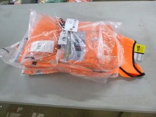 Qty Of (3) Size XXL Craftsman Coats And (2) Pairs Of Size 52 Coveralls