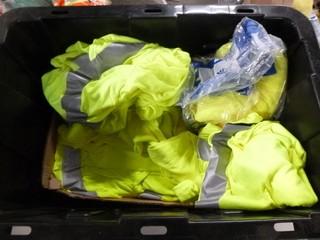 Qty Of (10) Assorted Size Safety Shirts