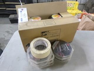 Qty Of 3M Temflex Vinyl Electrical Tape And 3M Striping Tape