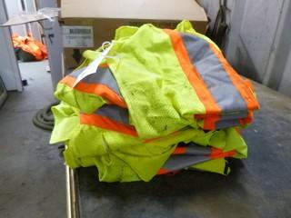 Qty Of Size Large And XL Safety Vests