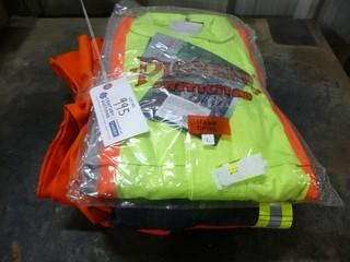 Qty Of (5) Size Large Work Coats
