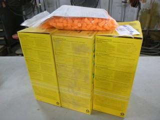 Qty Of (3) Boxes And (1) Bag Of Ear Plugs