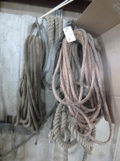 Qty Of Rope, Chain And Bungee Cords