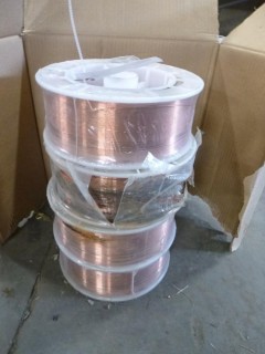 Qty Of (4) Spools Of 1.2mm MIG Welding Wire