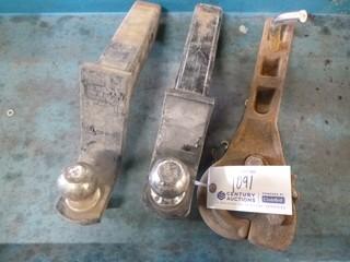 (1) 1 7/8in (1) 2in And (1) Pintle Hitch