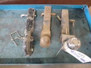 (1) 2in (1) 2 5/16 And (1) Pintle Hitch
