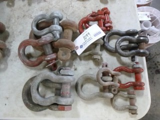 Qty Of Assorted Size Shackles