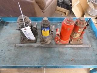 Qty Of (4) Bottle Jacks