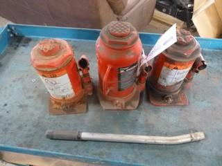 Qty Of (3) Bottle Jacks