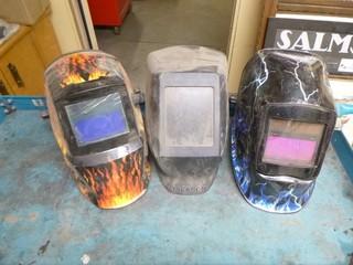 Qty Of (3) Welding Helmets