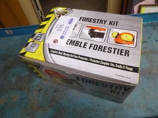 Workhorse Forestry Kit Includes: Face Shield, Hard Hat And Ear Muffs