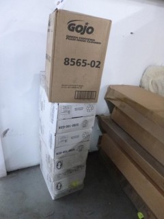 Qty Of (5) Jugs Of GOJO Shampoo And Body Wash And Hand Cleaner