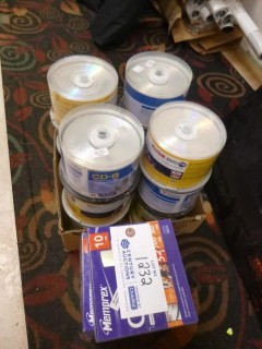Qty of Memorex And Kodak CD Rom Discs