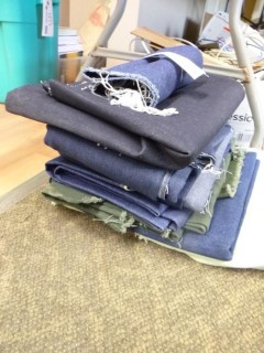 Qty Of Denim Sheets