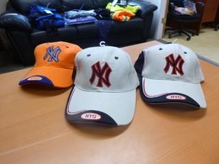 Qty Of (3) NYC Hats