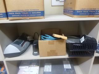 Heat Seal, Electric Stapler, 3-Hole Punch And Misc Supplies