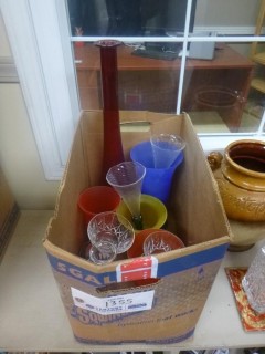 Qty Of Vases And Glasses